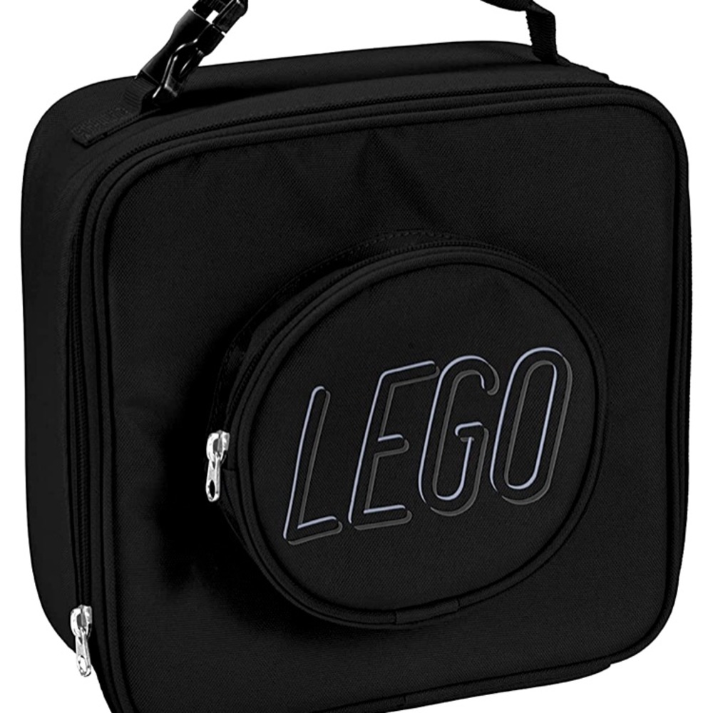 LEGO BRICK LUNCHBOX BLACK
